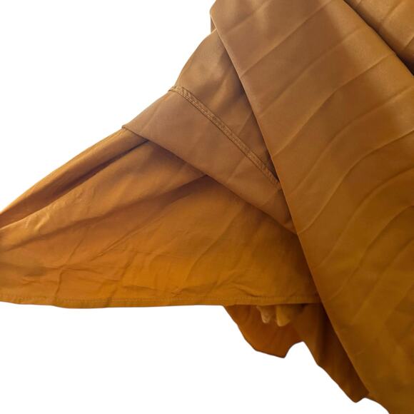 Anthropologie Pleated Sleeveless Midi Dress in "Cedar" Brown Size 2X - Picture 12 of 14